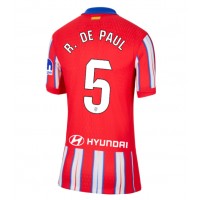 Atletico Madrid Rodrigo De Paul #5 Replika Hemmatröja Dam 2024-25 Kortärmad